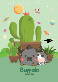 Buffalo&Cow Cactus  Lover Kawaii