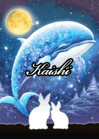 Kaishi Beautiful rabbit & whale