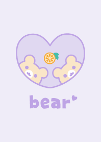 Bear Orange [Purple]