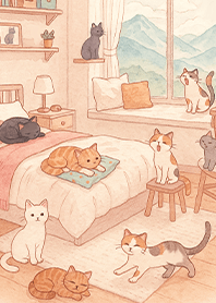 療癒生活-房間的小貓咪們1.8 凱瑞精選集