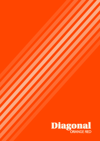 Diagonal Orange Red