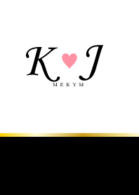 LOVE INITIAL-K&J 26
