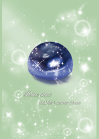 Blue Green / Iolite that guides life