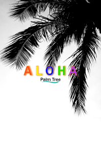 monochrome palm ALOHA 42