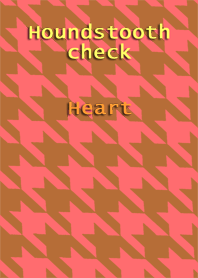 Houndstooth check<Heart>