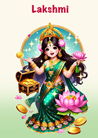 Lakshmi receives wealth, finances