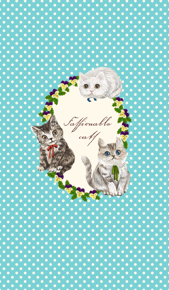 Fashionable cats