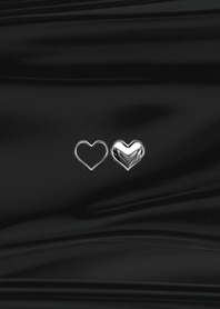 Metallic Hearts 1-2 -  Black 01