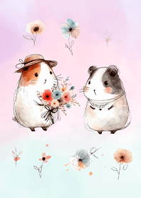 Hamsters & Guinea Pigs in Garden