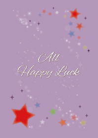 Purple / Lucky Star: All Happy Luck
