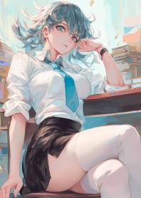 學院風美少女 2
