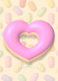 Heart Donut Cute Theme 3
