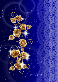 Fortune up Gold Rose & Lace Blue ver.