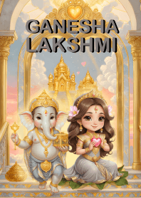 Ganesha-Lakshmi . wealth, rich (JP)