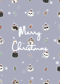 neko christmas1 / mist purple