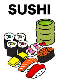 Delicious Sushi japan
