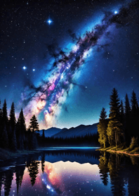 ดวงจันทร์ กลางคืน จักรวาล YFUqv