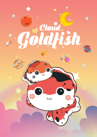 Goldfish Cloud Galaxy Hot Pastel