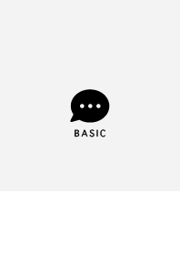 Simple&Basic ホワイト×ペールグレー