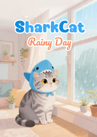 SharkCat Rainy Day