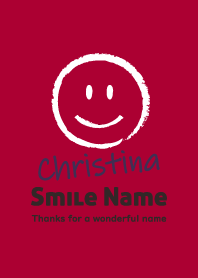 Smile Name Christina