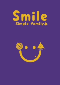 Smile & suika Pansy purple