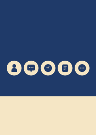 SIMPLE(beige blue)V.204b