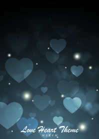 Love Heart Theme -CLOUDY BLUE-