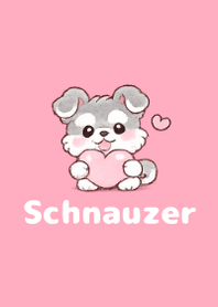 Sketch Schnauzer 2 Pink 04