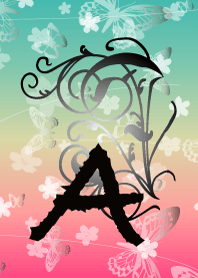～イニシャル バタフライ&桜 A～