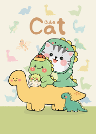 แมวน้อย & ไดโนเสาร์น่ารัก