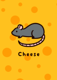 Fancy rats and cheese.
