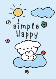 simple happy.
