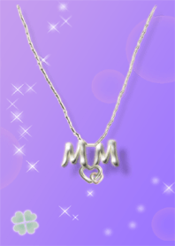 initial.30 M&M(four Leaf Clover)