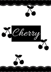 Black and purple cherry