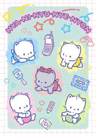 nya・ni・nyu・nye・nyon ป๊อปย้อนยุค