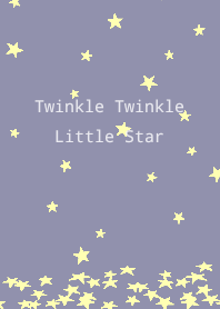 Twinkle starry sky (little star) theme