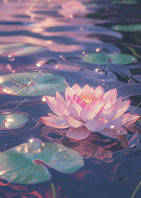 ดอกบัวสีชมพูสวยๆ ❤