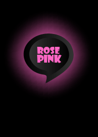 Rose Pink Button In Black V.4