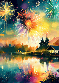 Beautiful Fireworks Theme#321