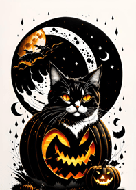 halloween cat Da0f52