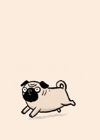 Pug Soul Sprinting After Work.