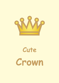 Simple cute crown