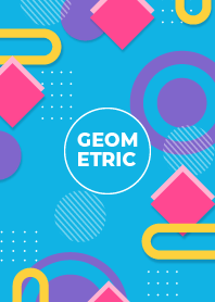 Geometric HORIZON BLUE