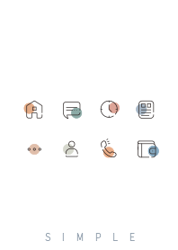 SIMPLE (Geometric/Dots)