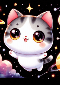 Cute cat galaxy no.39