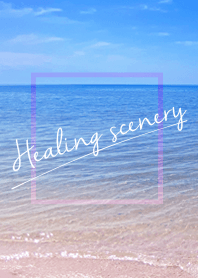 Healing scenery sea