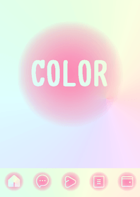 pink color rainbow  D16