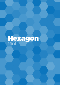 Hexagon / Blue