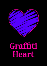 GRAFFITI HEART style 4